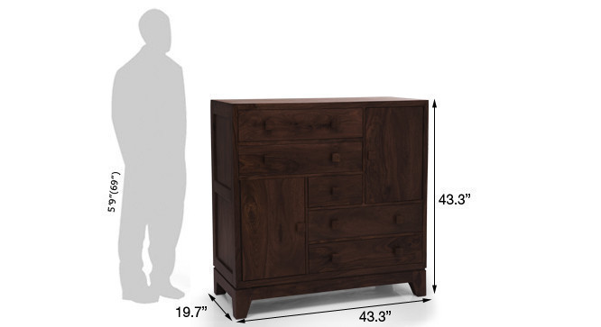 Waston Chest of Drawers(Mahogany)